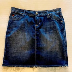 Hudson Denim mini skirt